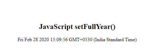 JavaScript如何设置日期？常见方法介绍