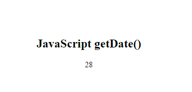 JavaScript获取日期方法代码示例