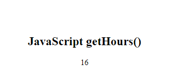 JavaScript |获取日期方法1