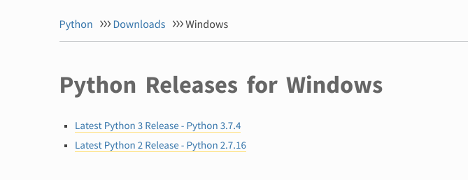 如何为Windows安装Python-1