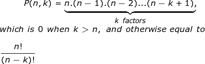 算法题：如何计算排列系数？代码实现