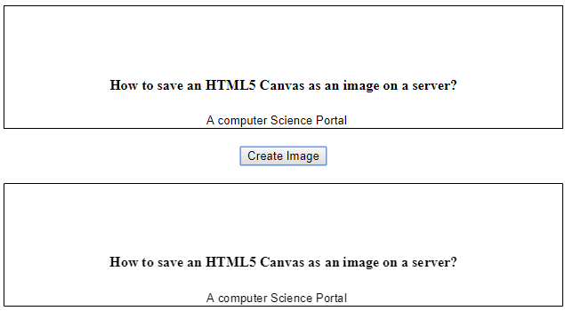 如何在服务器上将HTML 5 Canvas保存为图像？