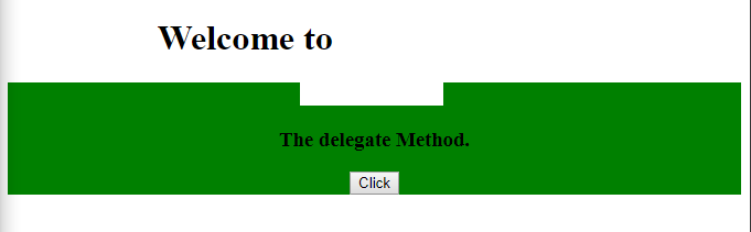 jQuery如何使用delegate()方法？代码示例