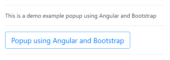 如何使用Angular和Bootstrap打开弹出窗口？1