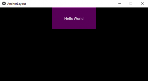 Python如何使用Kivy中的AnchorLayout？布局示例