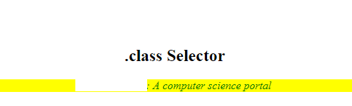 CSS如何使用类选择器.class？代码示例