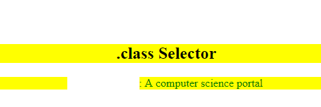 CSS如何使用类选择器.class？代码示例