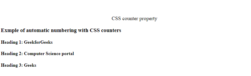 CSS计数器介绍和使用详情