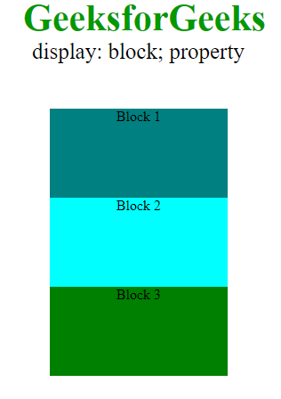 CSS display属性详细介绍