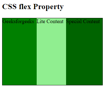 CSS | flex属性2