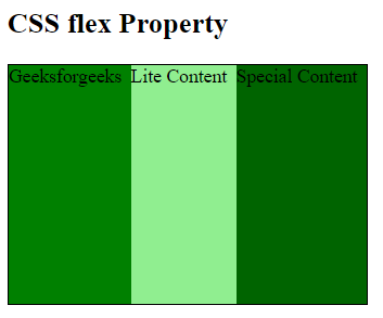 页面布局：CSS如何使用flex属性？