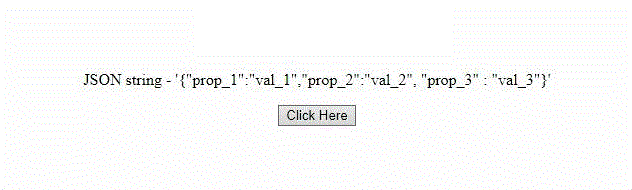 如何使用JavaScript将JSON字符串转换为JSON对象数组？