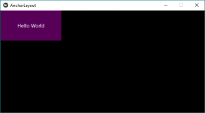 Python如何使用Kivy中的AnchorLayout？布局示例