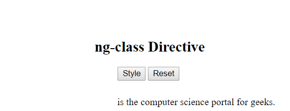 AngularJS ng类指令用法详细介绍