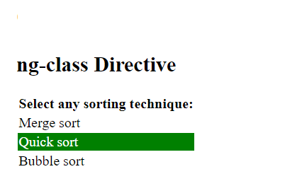 AngularJS ng类指令用法详细介绍