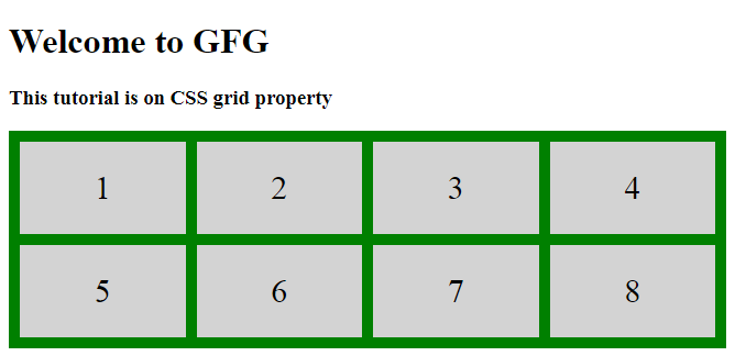 CSS如何使用grid属性？布局图解示例