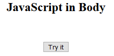 如何将JavaScript放在HTML文档中？