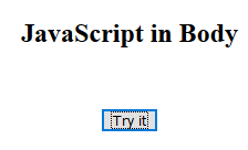 如何将JavaScript放在HTML文档中？