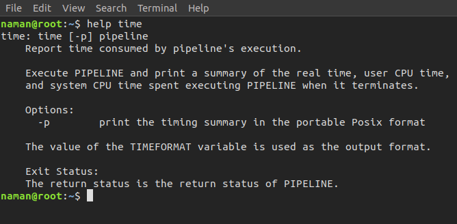 Linux中的time命令及示例