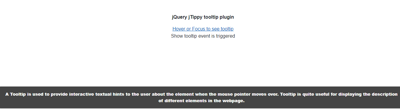 jQuery jTippy工具提示插件2