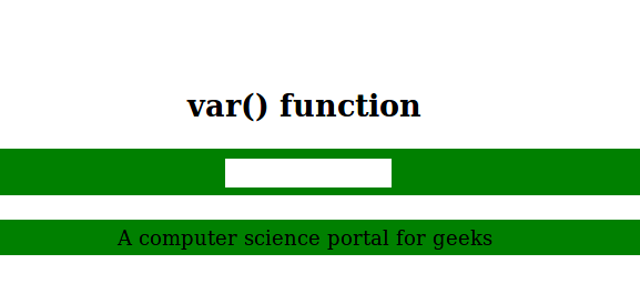 CSS如何使用var()函数？代码示例