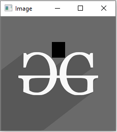 Python OpenCV cv2.rectangle()方法绘制矩形示例