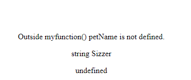 JavaScript中的全局变量和局部变量1