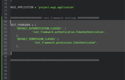 使用Django REST框架实现令牌认证