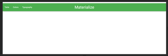 Materialize CSS如何实现导航栏？代码示例3