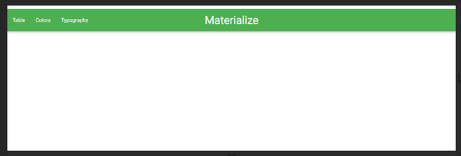 Materialize CSS如何实现导航栏？代码示例