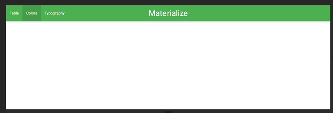 Materialize CSS如何实现导航栏？代码示例4