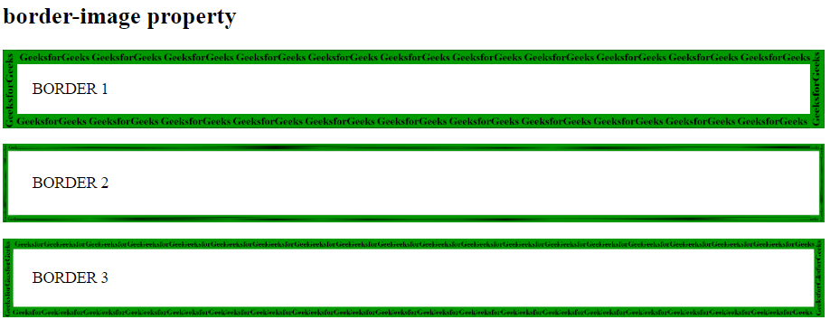 CSS边框图像属性border-image用法示例