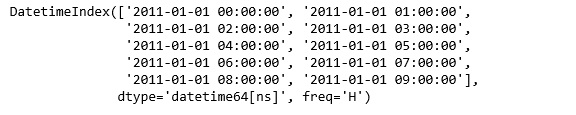 Python使用Pandas处理日期和时间