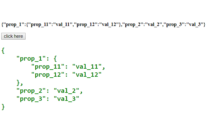 如何在JavaScript中打印漂亮的格式化JSON字符串？