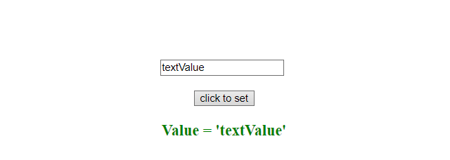 JavaScript如何设置input字段的值？代码示例