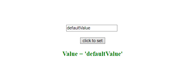 JavaScript如何设置input字段的值？代码示例