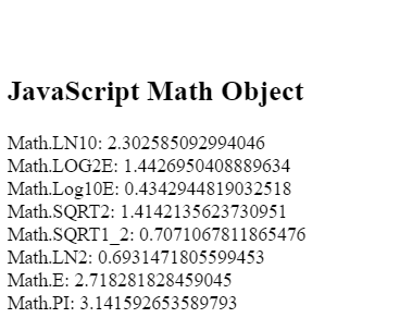 JavaScript如何使用Math对象？用法介绍