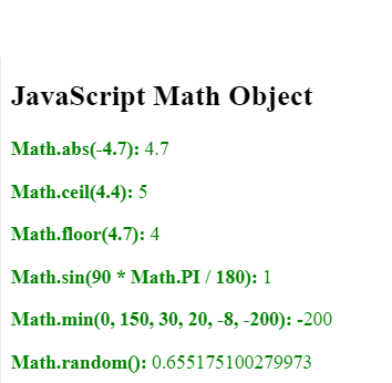 JavaScript如何使用Math对象2
