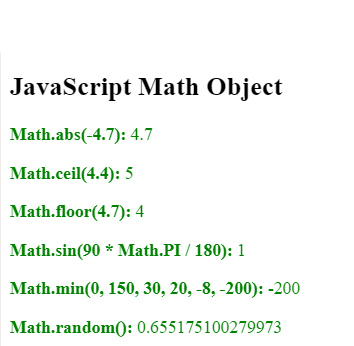 JavaScript如何使用Math对象？用法介绍