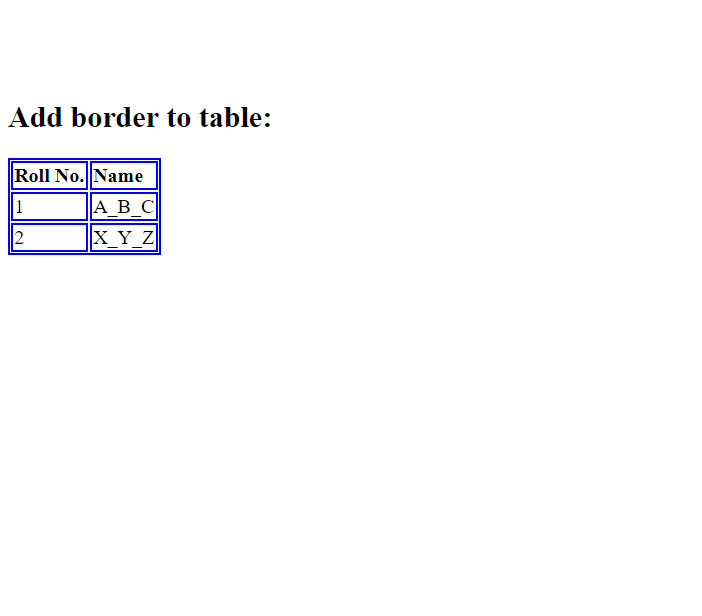 CSS table的用法介绍完整教程