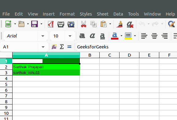 PHP Spreadsheet_Excel_Writer setFgColor()函数用法