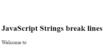 JavaScript字符串的用法示例和一些注意事项