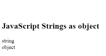 JavaScript字符串的用法示例和一些注意事项