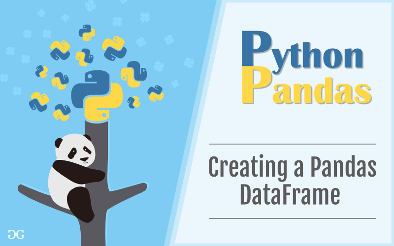 创建一个Pandas DataFrame详细示例