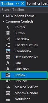 C# ListBox类用法示例详细介绍