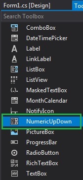 C# NumericUpDown类用法介绍