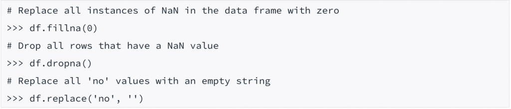 Python数据分析范例：用于Python数据分析的备忘单