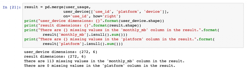 Python dataframe合并列：Pandas合并和连接数据帧（dataframe）