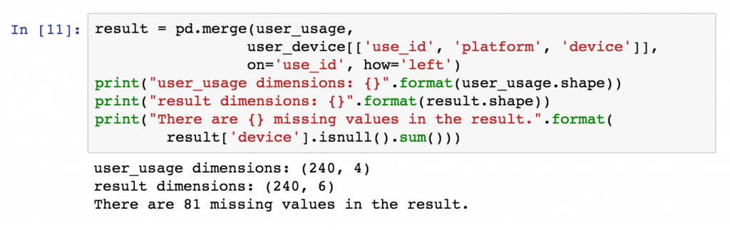 Python dataframe合并列：Pandas合并和连接数据帧（dataframe）