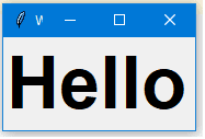 Python GUI 示例标签字体